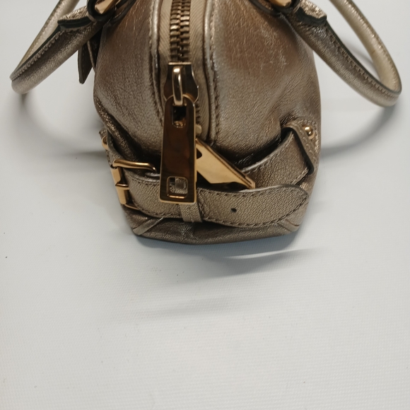 Marc Jacob Metallic Gold Women’s Satchel Handbag - Picture 6 of 16